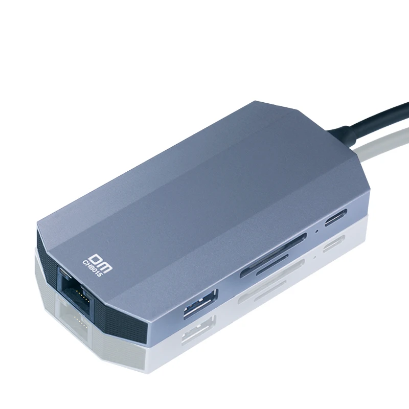 9 в 1 type c концентратор с usb3.0 TF карта SD карта HDMI PD аудио и 1000 Мбит/с ethernet порт Поддержка 4k