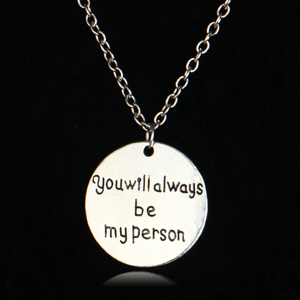Buy You will always be my person Jewelry
