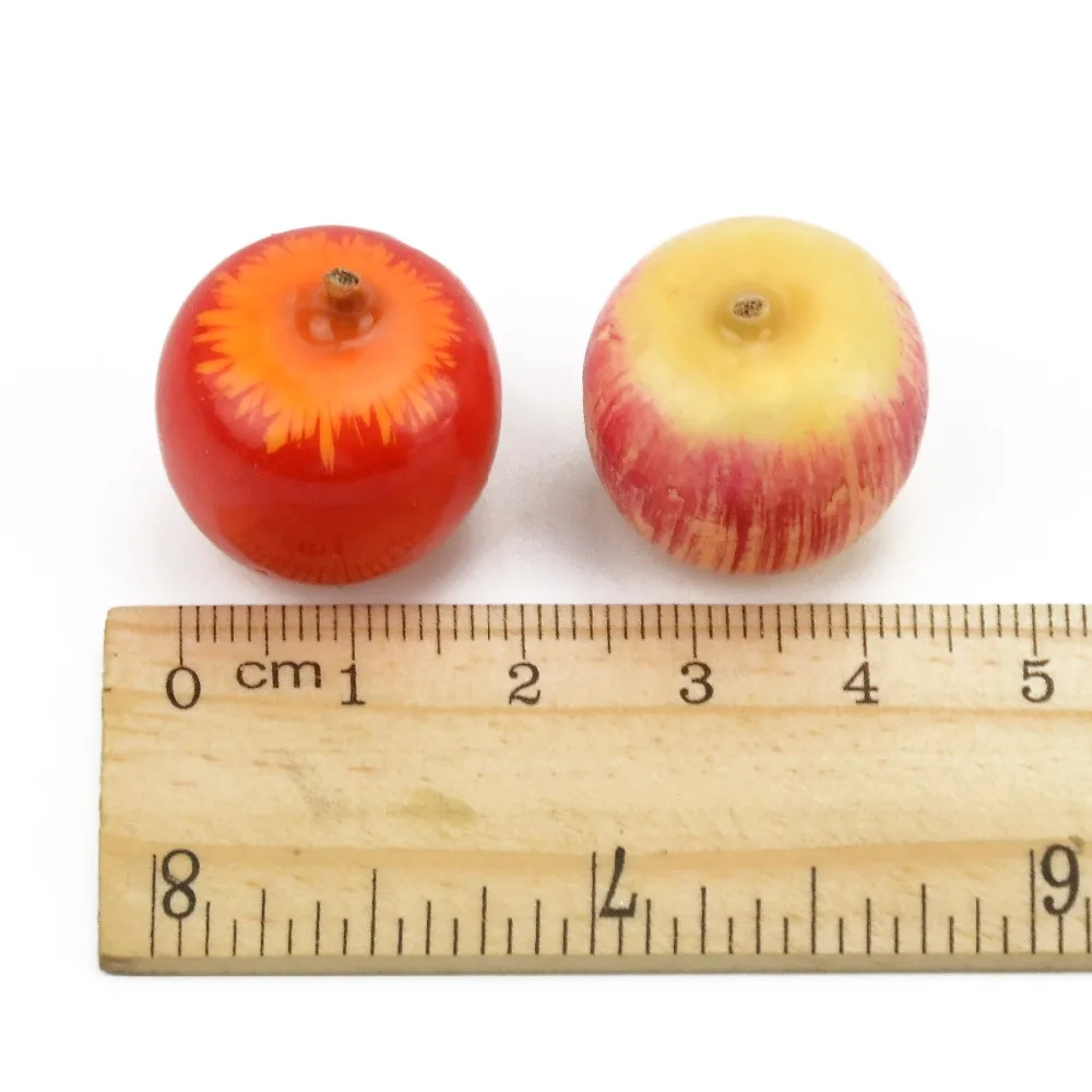 20Pcs Mini Apple decoration Artificial Party Christmas Wedding Home Furnishings Cognitive Toys Simulation Foam Berry artificial fruits and vegetables