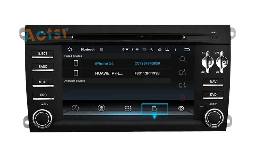 Flash Deal 8 Core Android 6.0 Car DVD Player Stereo GPS Navigation Car Radio For Porsche Cayenne 2003 2004 2005 2006 2007 2008 2009 2010 3