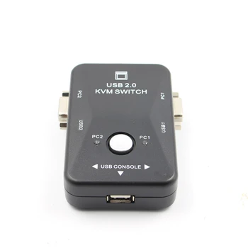 

centechia Hot Sale USB 2.0 KVM Switch Switcher 1920*1080 3 Port VGA SVGA Switch Splitter Box for Keyboard Mouse Monitor Adapter