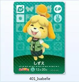 

Animal Crossing Card Special Edition NTAG215 Printed NFC Card Isabelle Goldie Stitches Rosie KKSlider