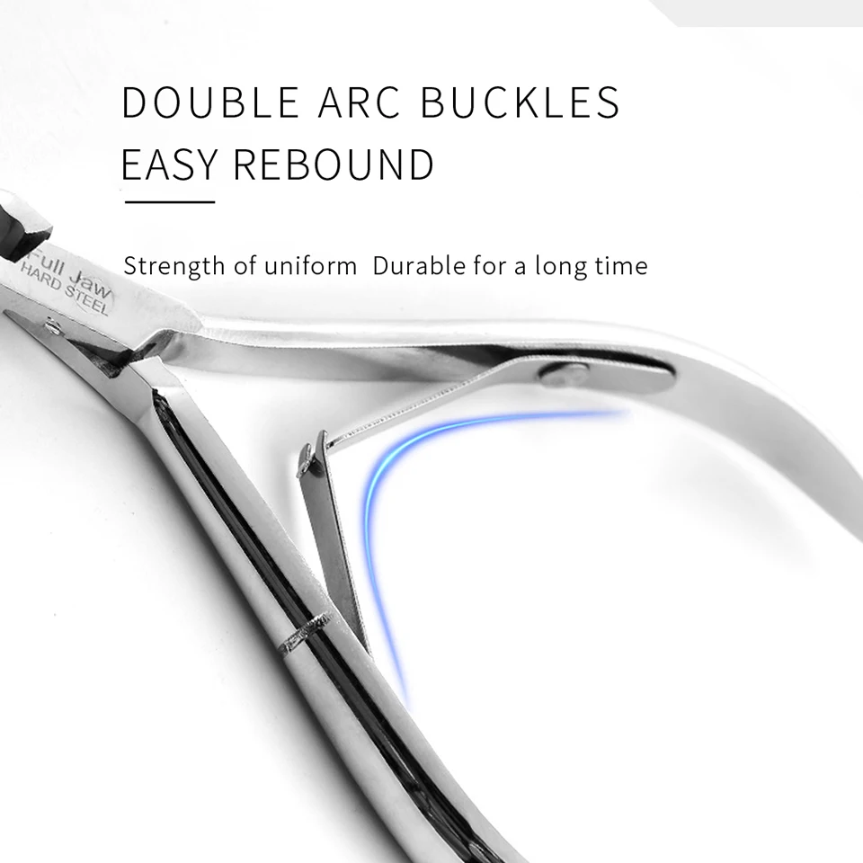 

Nail Cuticle Nipper Professional Stainless Steel Cuticle Remover Trimming Cutter Clipper Nail Art Manicure Tool