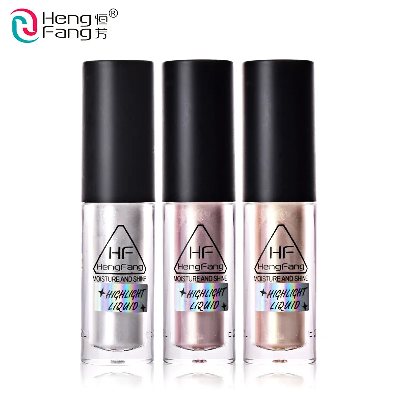 

120pcs HengFang Makeup Shimmer Gold Highlighter Liquid Brightener Make Up Concealer Face Foundation Bronzer&Highlight H6516