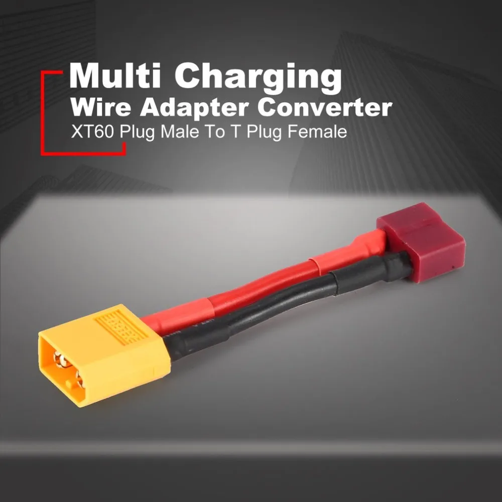 

XT60 Plug Male To T Plug Female Connector Connector Adapter Cable Converter Multi Charging Plug Cable for RC Quadcopter