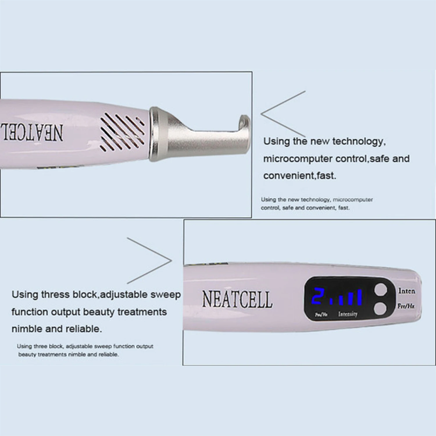 Picosecond лазерный светильник-ручка, терапия, тату шрам, удаление крот, веснушек, удаление темных пятен, устройство для ухода за кожей, устройство для красоты, Neatcell