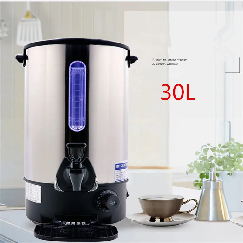 

Automatic Electric Kettle 30L Double-layer Thermostat Water Bucket Multifunctional Heating Water Coffee Milk Machine KST-ST-30
