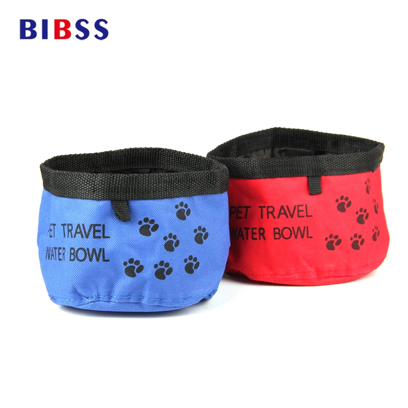 

Foldable Feeding Pet Dog Bowl for Food Oxford Drinking Cat Water Bowl for Puppy Dogs Pet Treats Feeder Products Supplies