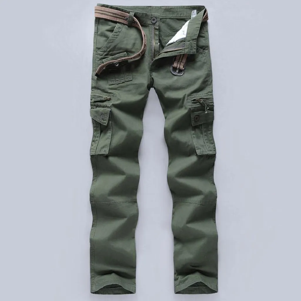 Городские тактические брюки-карго, мужские армейские военные брюки, хлопковые брюки с множеством карманов, эластичные мужские повседневные брюки 7,12