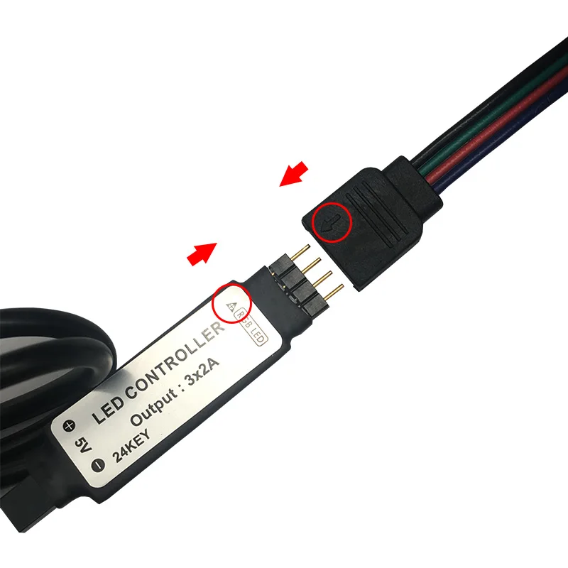 Светодиодная лента 5 в USB ТВ задний светильник 2835 ing с ИК управлением для