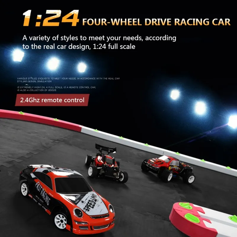 WL A202 rc автомобилей 1:24 Электрический привод на четыре колеса дистанционного