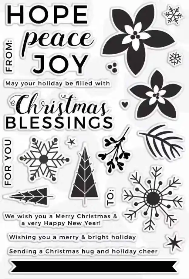 

flower Transparent Clear Stamp for DIY scrapbooking/Card Making C127
