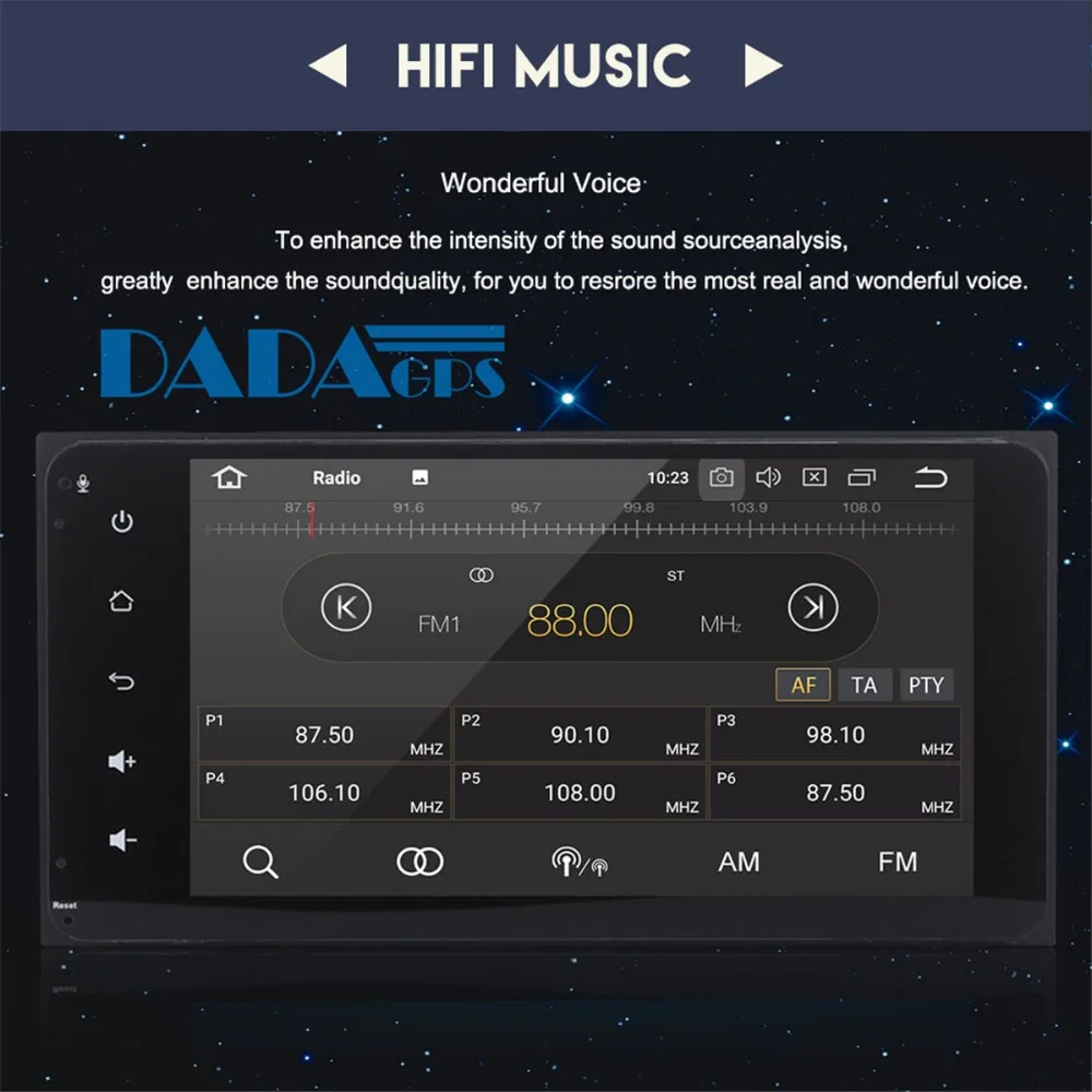 Discount Android 8.0 7.1 Car Radio GPS Navigation Vehicle For Toyota Universal 200*100MM Car Stereo no DVD Player Multimedia Audio Satnav 3