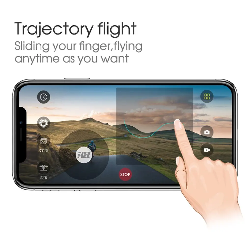  H1W 24G 1080 P Wifi FPV RC Drone Quadcopter Flugzeug Optische Positionierung Headless One Key Rückk
