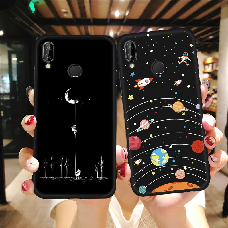 

Pattern Case For Huawei Mate 20 Pro Mate 20 X P Smart Plus 2019 P20 Lite Pro Nova 3i 3 TPU Cover For Honor 8X Max Note 10 Lite