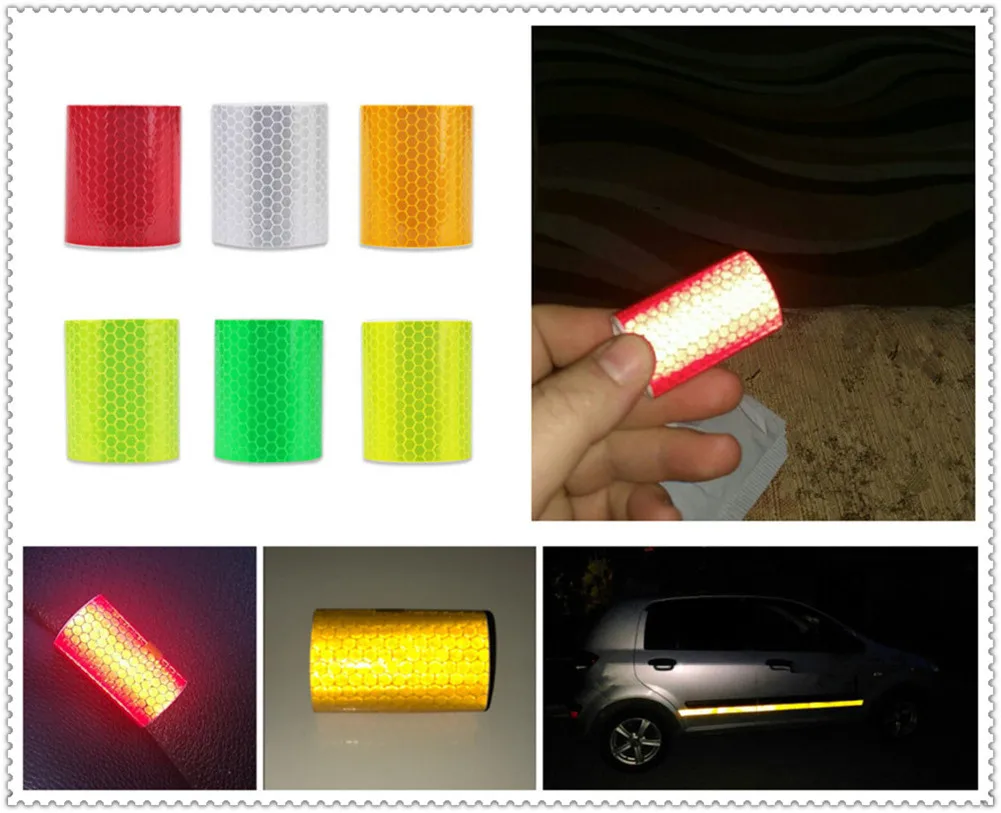 car shape reflective warning strip personality motorcycle decorative film for Chevrolet Volt SS Chevelle FNR 1970 1967 Impala | Автомобили
