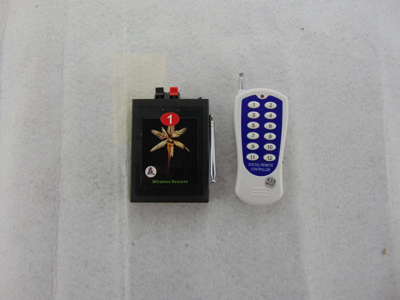 

1Cues fireworks remote stage 2018 NEW year use DMX Stage machine smart switch wedding equipment-wireless switch led radio fire