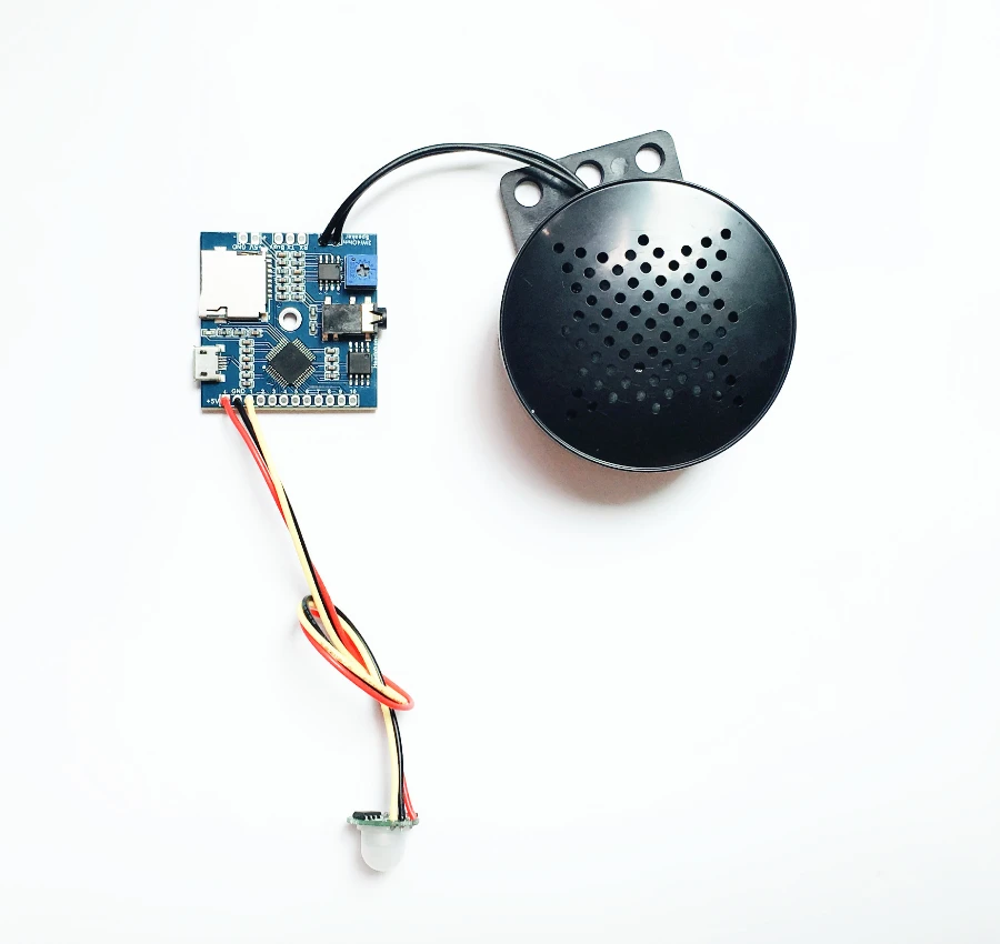 1PC Motion Activated Speaker Separate Motion Sensor Activated Sound Player