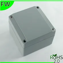 Литой алюминий Водонепроницаемый Коробка Кнопка машины рядом с распределительная коробка переключатель с квадратной кнопкой коробка IP66 корпус 100*100*60