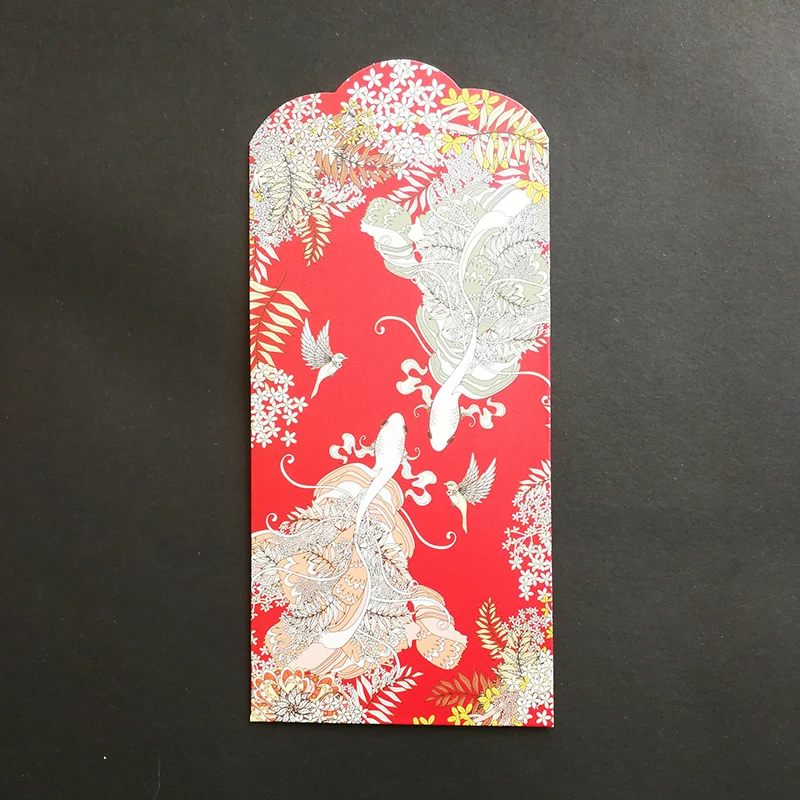 10 шт./упак. Свадебные денег Конверты(Hong Bao) Свадебный Подарочный конверт японский Стиль кое-3,5* 6.8In красный конверт