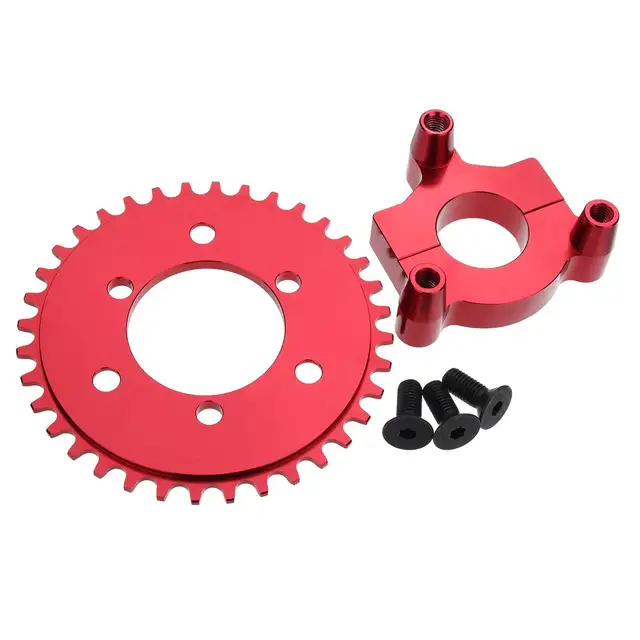 420 Sprocket 36 Teeth Flat Sprocket With Hole Adapter 36T Rear