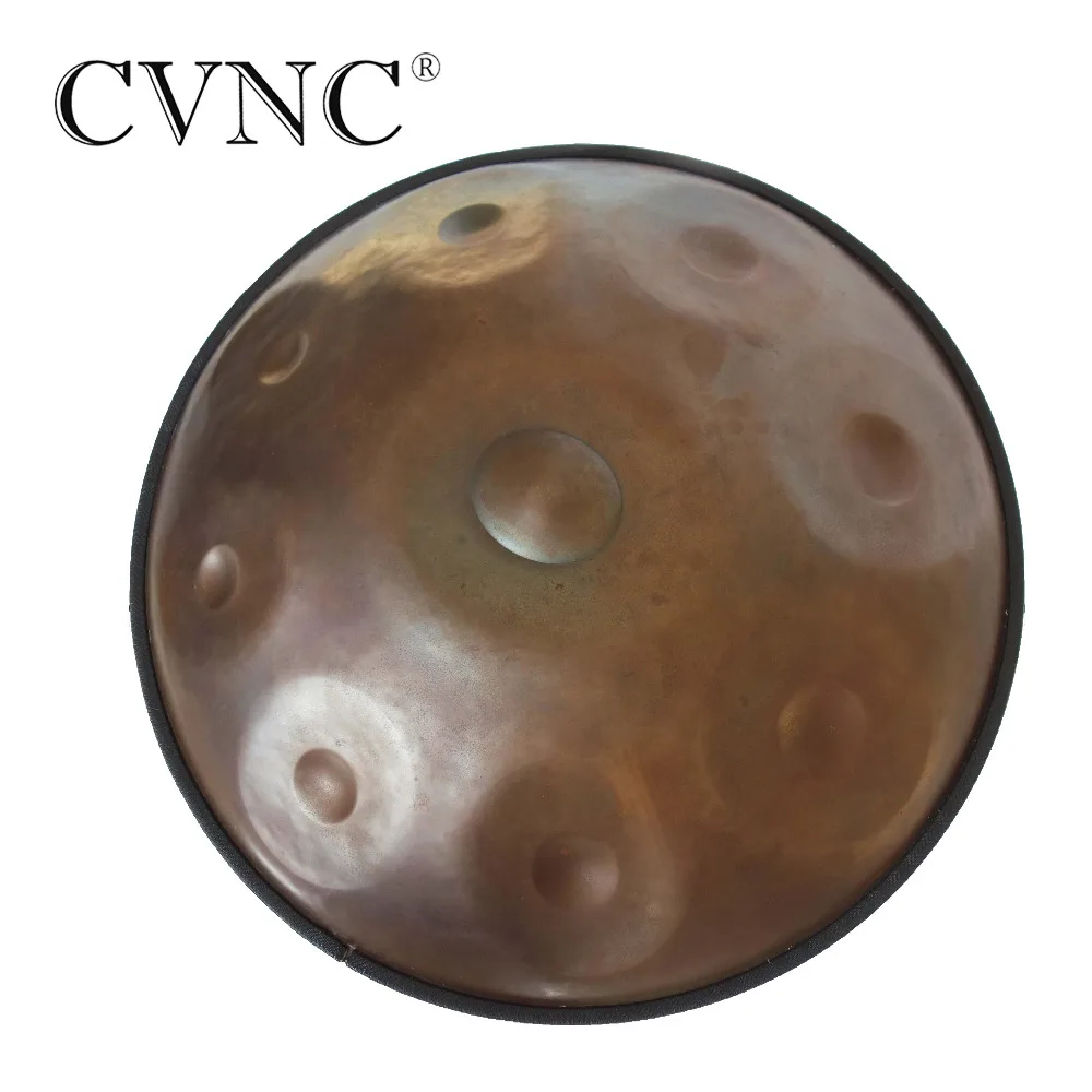 CVNC повесить D Малый сплав ручной работы HandPan Профессиональный играть Висячие
