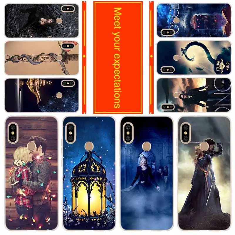 

Phone for Xiaomi Redmi go 7 6a 5a 5plus 4a 4x 3s Note 7 6 5 4 3 5a K20 pro Cover Case Once Upon a Time