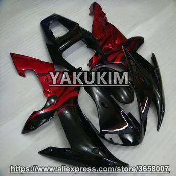 

YAKUKIM ABS Injection Fairing Kits For YAMAHA YZF R1 02-03 Year 2002 2003 YZFR1 02 03 YZF1000 R1 2002 2003 Motobike Fairings