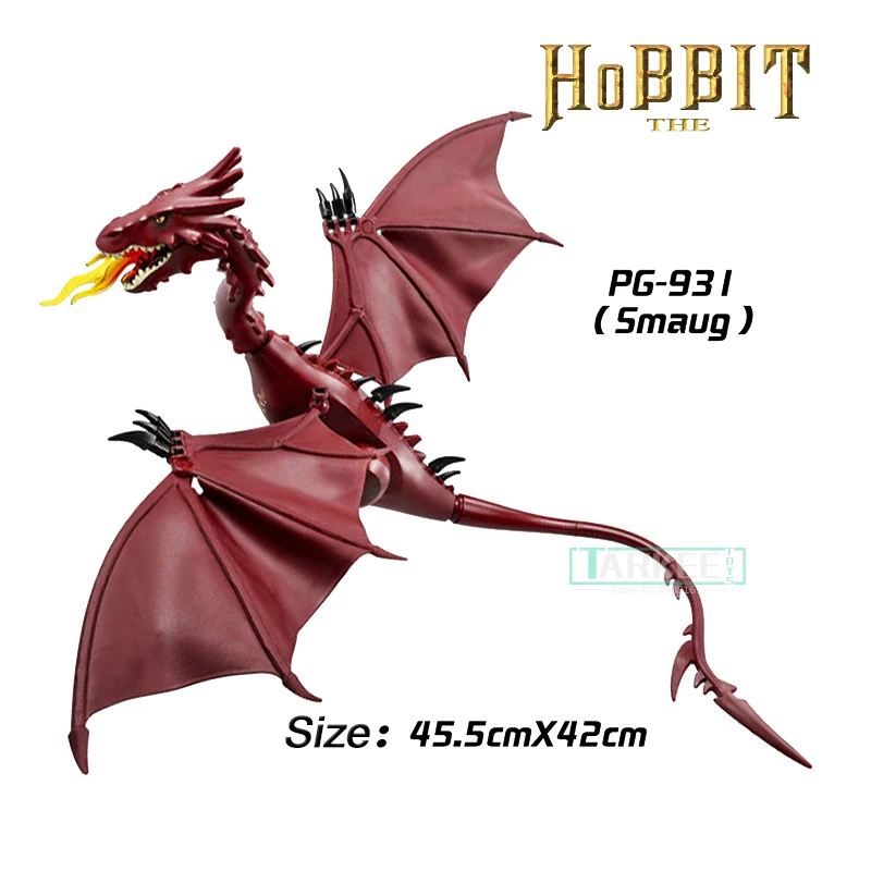 

1pc The Hobbit Desolation of Smaug The Lonely Mountain Dol Guldor Battle Building Blocks Education Gift Toys for Children PG931