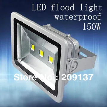 Free Shipping 150W led flood light lighting floodlight 85V-265V AC or 12V DC | Лампы и освещение