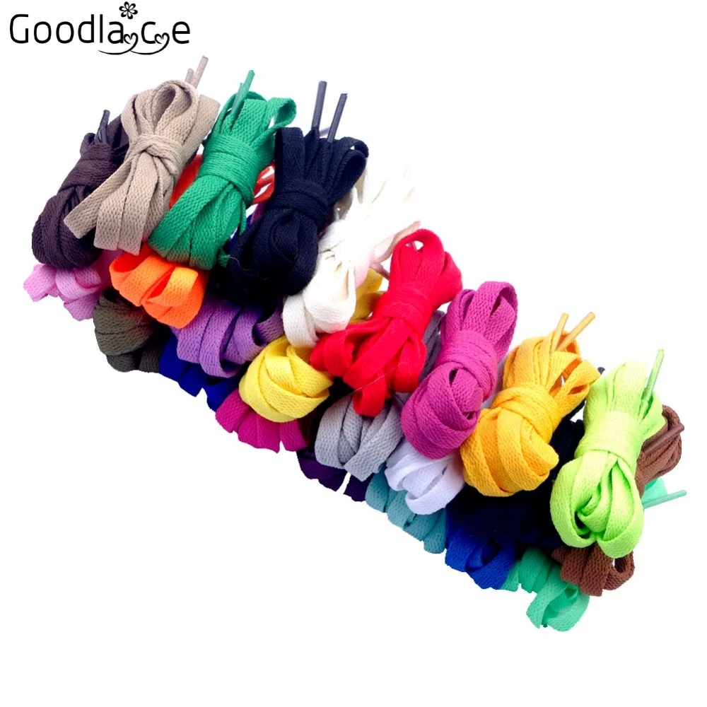 220cm Flat Shoelace Boot Lace Cords Long Shoes trings of Polyester Various Colors New