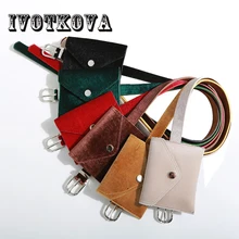 IVOTKOVA, Женские поясные сумки, модные поясные сумки, сумка-тоут, нагрудные сумки на ремне, сумка на молнии, модная женская сумка, Прямая поставка