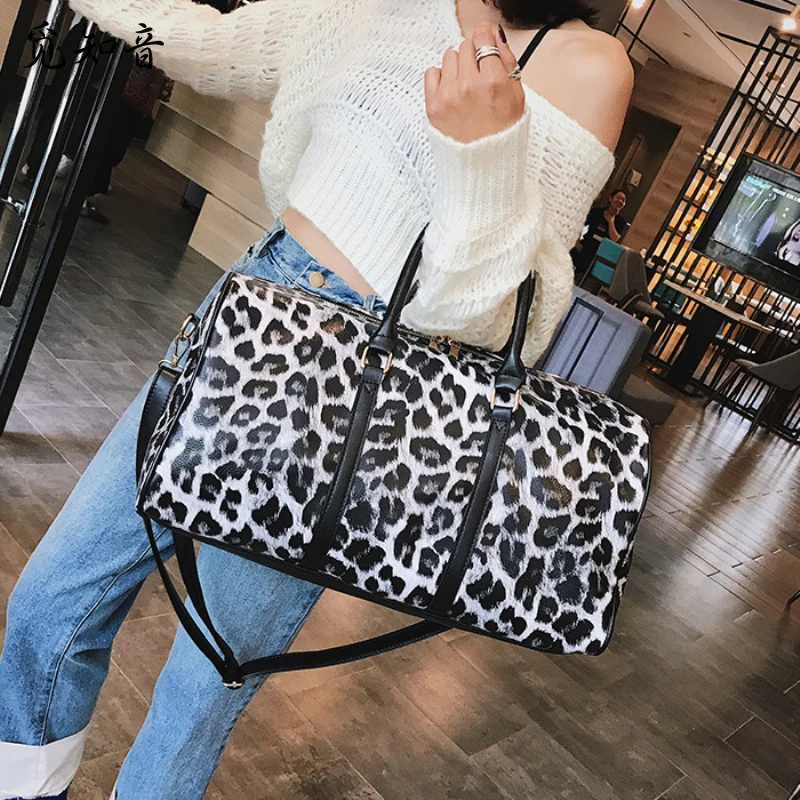 

Original Design Style Sexy Leopard Bag Travel Tote Bag Luxury Handbags Shoulder Crossbody Bags For Women