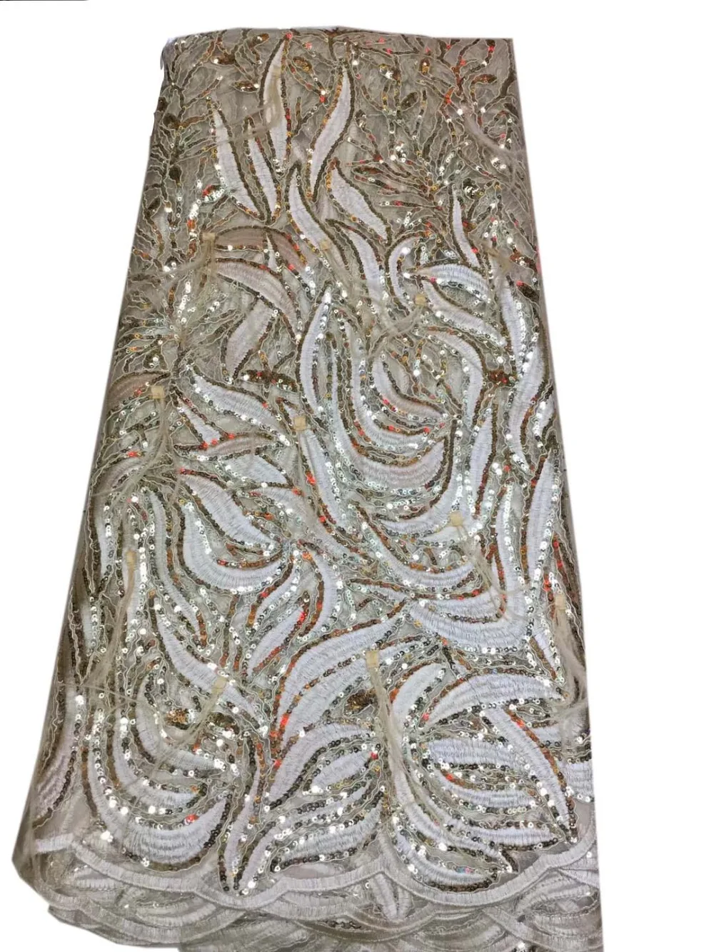 

Beaded lace,High Quality 2018 Tulle Rhinestone Beaded African Lace Fabric Pearls Guipure Embroidered French Nigerian Lace Fabric