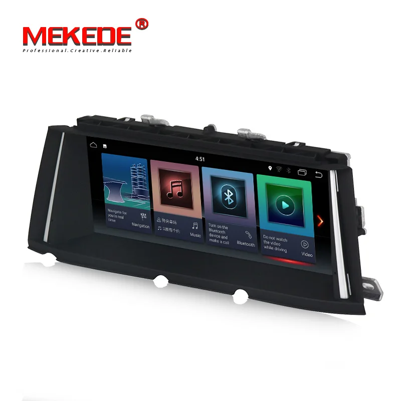 MEKEDE Car Multimedia player 6 Core Android 8.1 Car dvd player For BMW 7series F01 F02 CIC NBT system GPS navigation WIFI BT