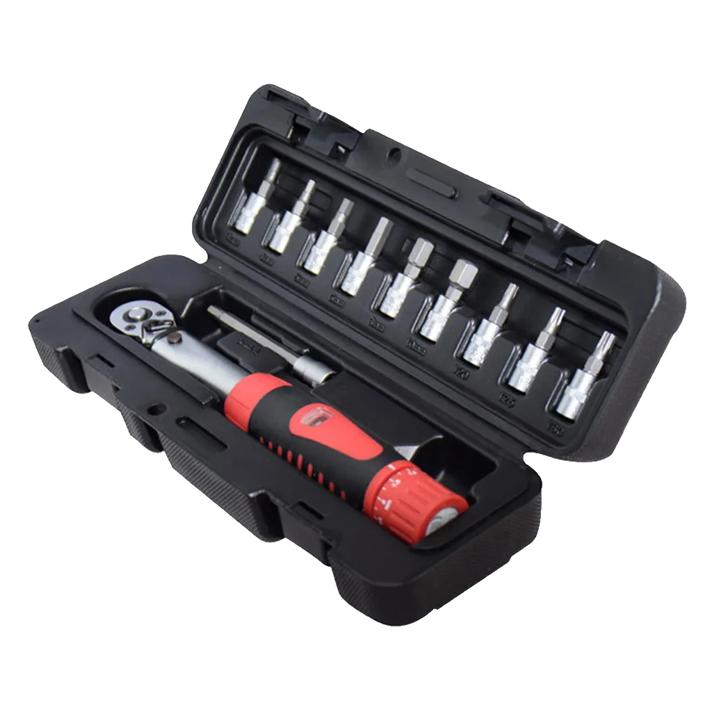 

2-24 Nm Adjustable Torque Wrench Ratchet 1/4 Hex Screwdriver Screw Driver