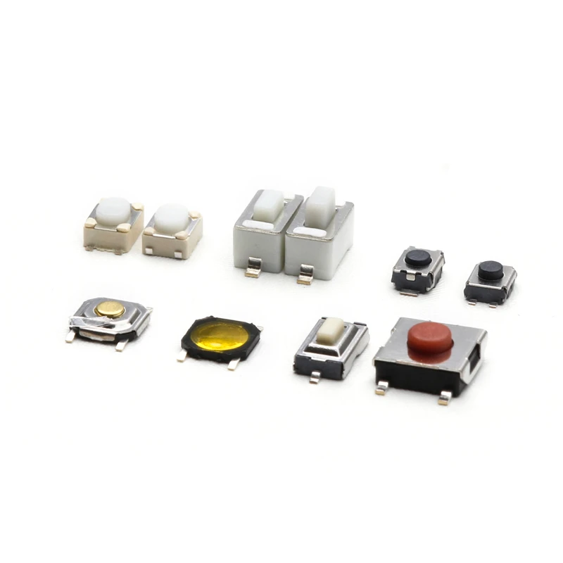 10 типов мини Тактильный кнопочный сенсорный переключатель дистанционные кнопки микропереключатель 250 шт DIY Набор для ремонта