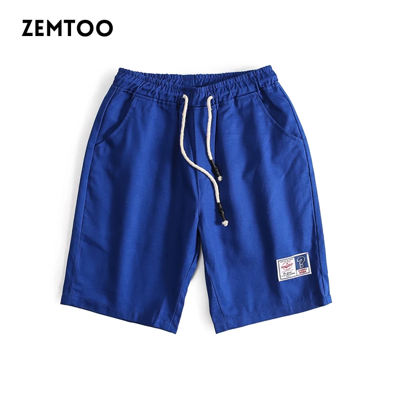 Brand Fashion Men Shorts Summer Casual Cotton Shorts Men's Sea Board