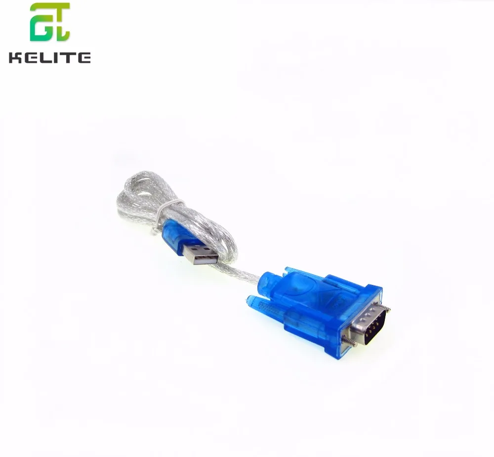 

new 10pcs HL-340 New USB to RS232 COM Port Serial PDA 9 pin DB9 Cable Adapter support Windows7-64