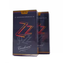 Во Францию Vandoren JA ZZ Bb сопрано трости для саксофона 2,5#3,0# коробка из 10