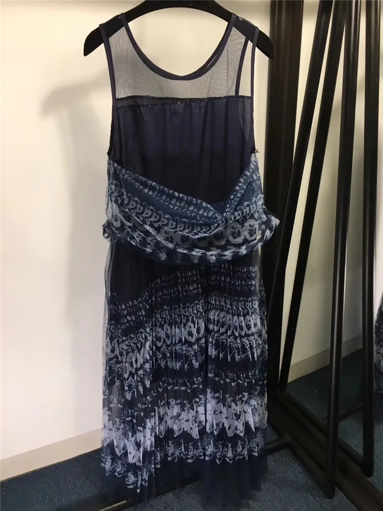 FOMOLAYIME модное платье Vestidos новое поступление женское платье на бретелях лоскутное длинное вечернее платье