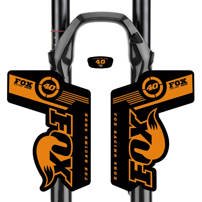 

New Arrival FOX 40 Front Fork Sticker Mountain Bike Bicycle Cycling Fox40 MTB Decals