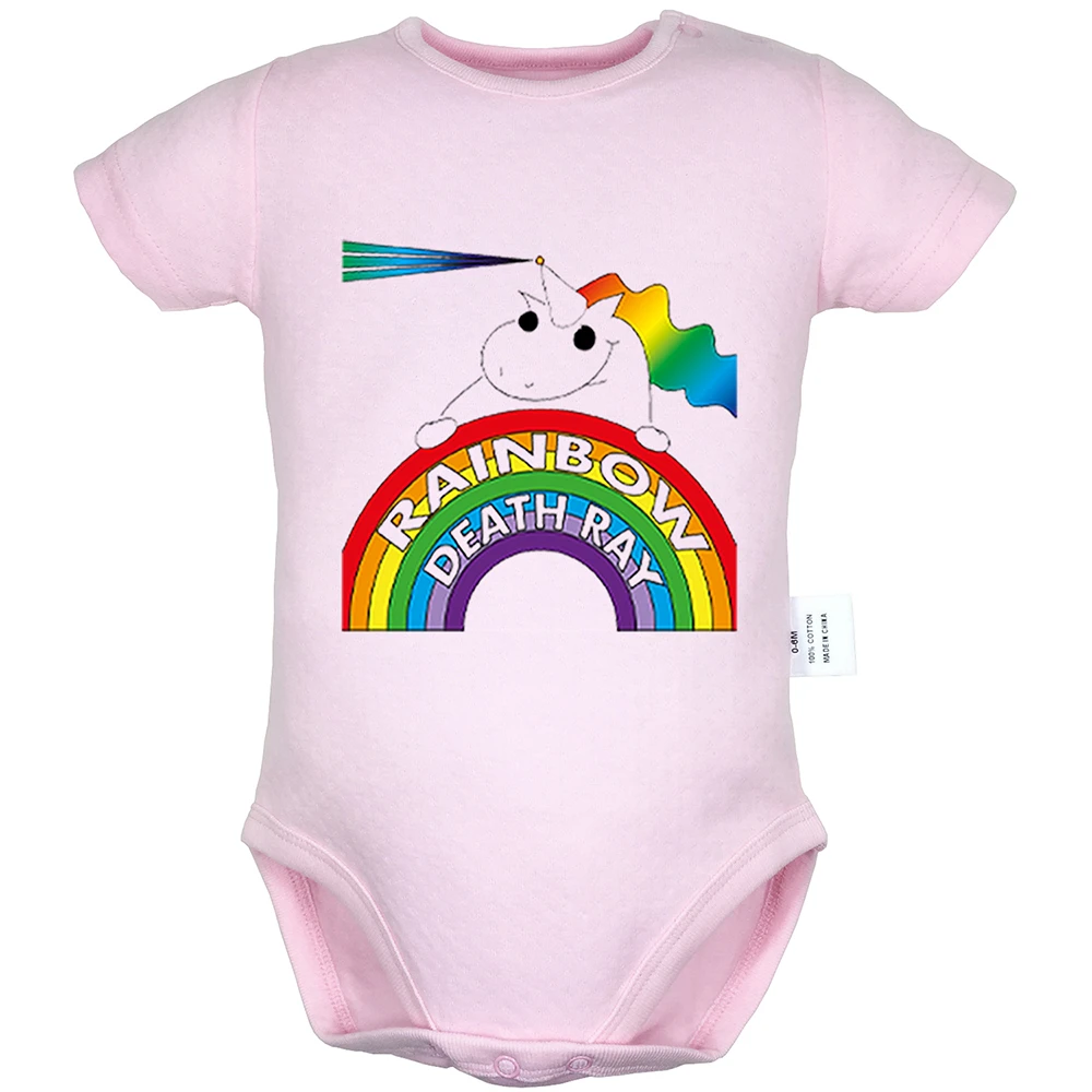 Arc En Ciel Mort Ray Mode Bande Lapin Canard Figue Conception Nouveau Ne Bebe Body Robes Costume Enfant En Bas Age Onsies Combinaison Coton Vetements Aliexpress