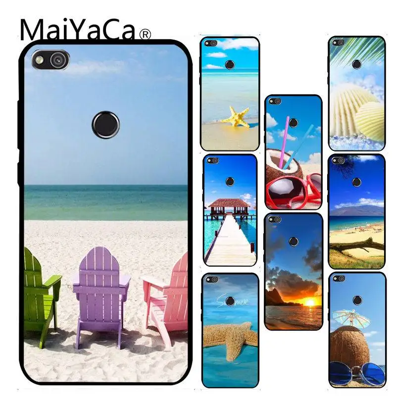 MaiYaCa Summer Beach Luxury High-end phone Accessories For Huawei P6 P7 P8 P9 P10 Cellphones MaiYaCa Summer Beach Luxury High-end phone Accessories For Huawei P6 P7 P8 P9 P10 Cellphones