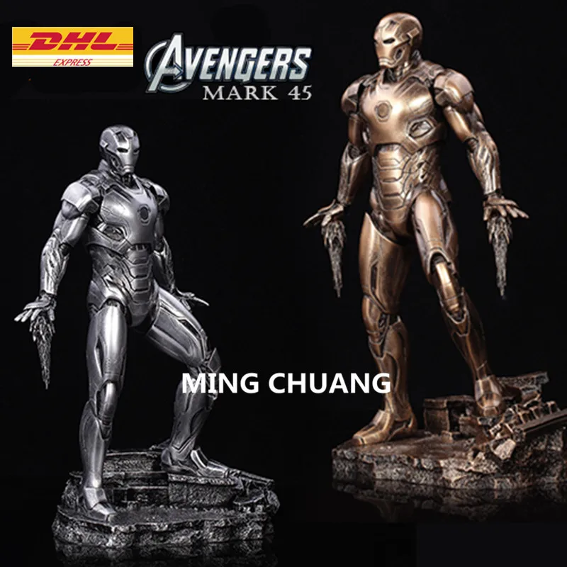 

Avengers infinity war Statue Iron Man mark45 Bust 1:6 full-length portrait Resin Action Figure Collectible Model Toy 33CM