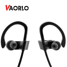 

VAORLO Sport Wireless Bluetooth Earphone with Mic Bluetooth 4.1 Headset Ear Hook Hand Free Stereo Headphones For Xiaomi Huawei