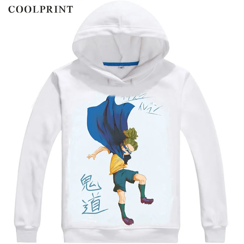 Мужские толстовки Coolprint Kidou Yuuto с капюшоном толстовка Inazuma Raimon Eleven Legend японская