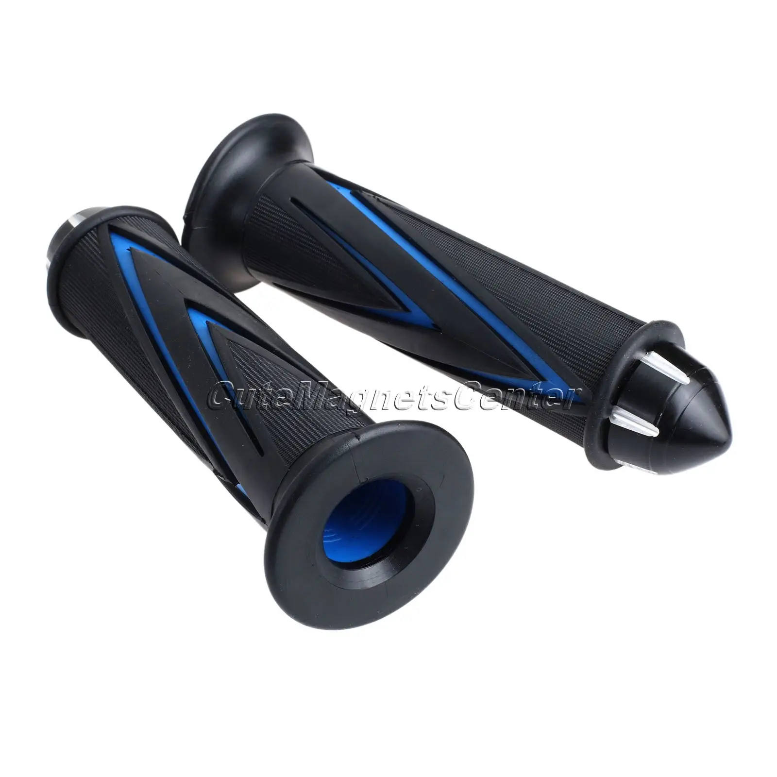 2 шт. 22 мм мотоцикл руль штыри 7/" для Honda Yamaha R15 R25 R3 R1 R6S MT03 MT15 FZ6 FZ8 FJR1300 XJ6 XJR13 - Цвет: Blue