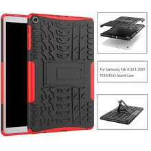 Прочная стойка чехол для Samsung Galaxy Tab A 10,1 дюймов SM T510 T515 Sm-T515 сверхмощный Funda Tablet 2 в 1 гибридный Чехол
