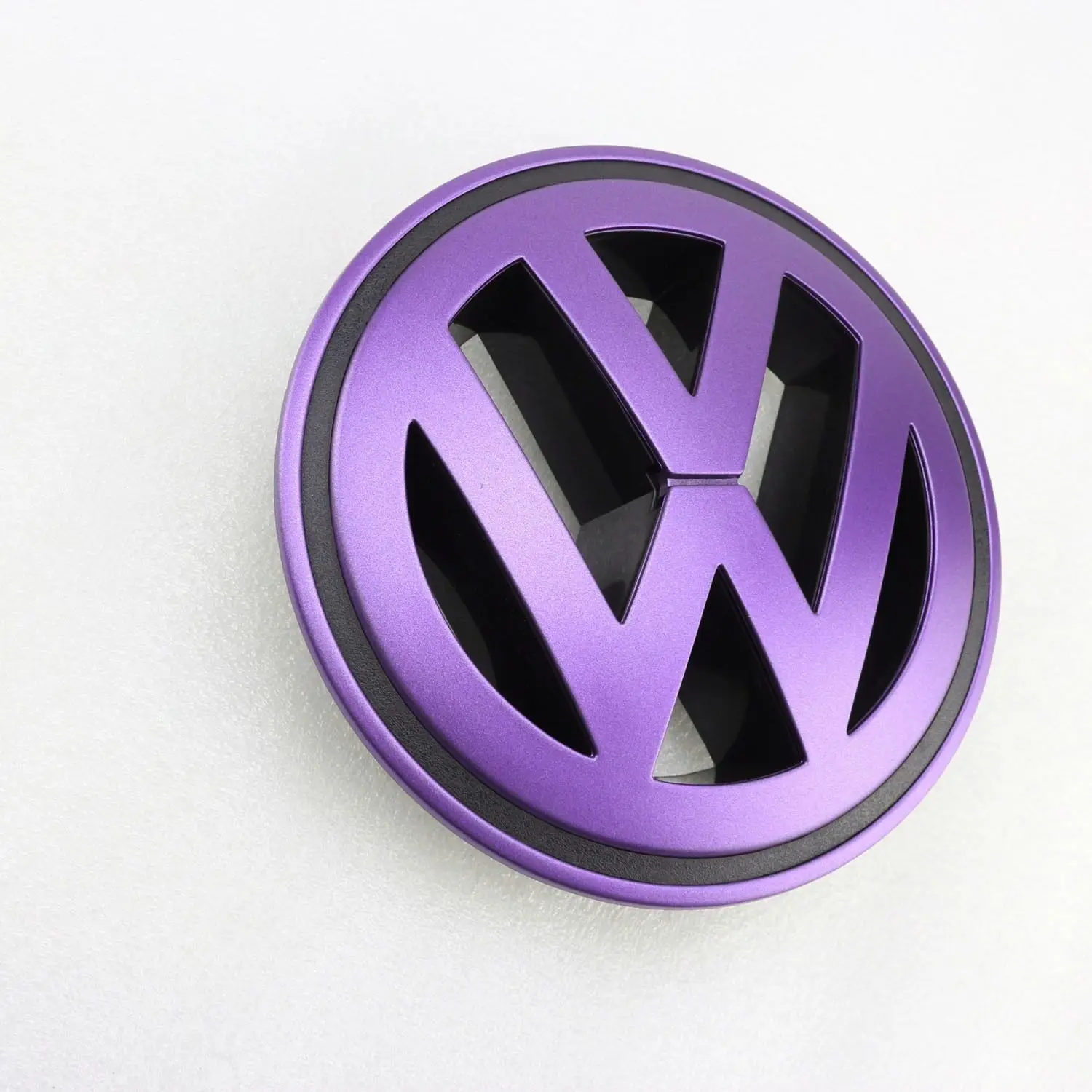 VW Purple Front Grille Emblem Badge Replacement Fit For VW Passat CC